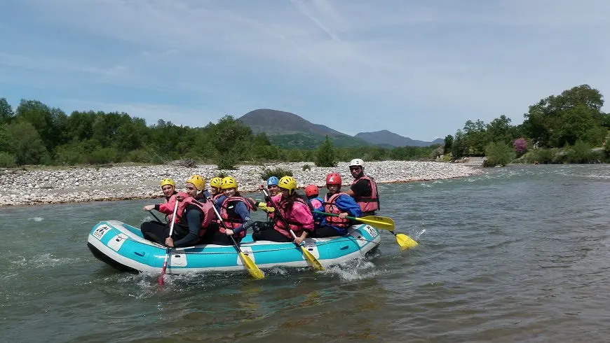 Rafting in the shadow of the Holy Mountains