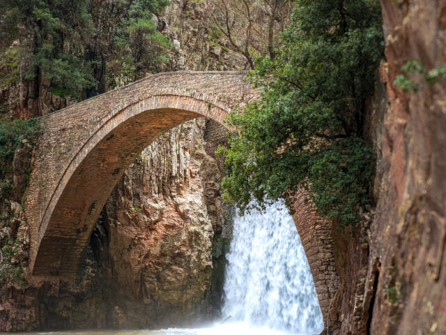 Stone bridge of Paleokarya