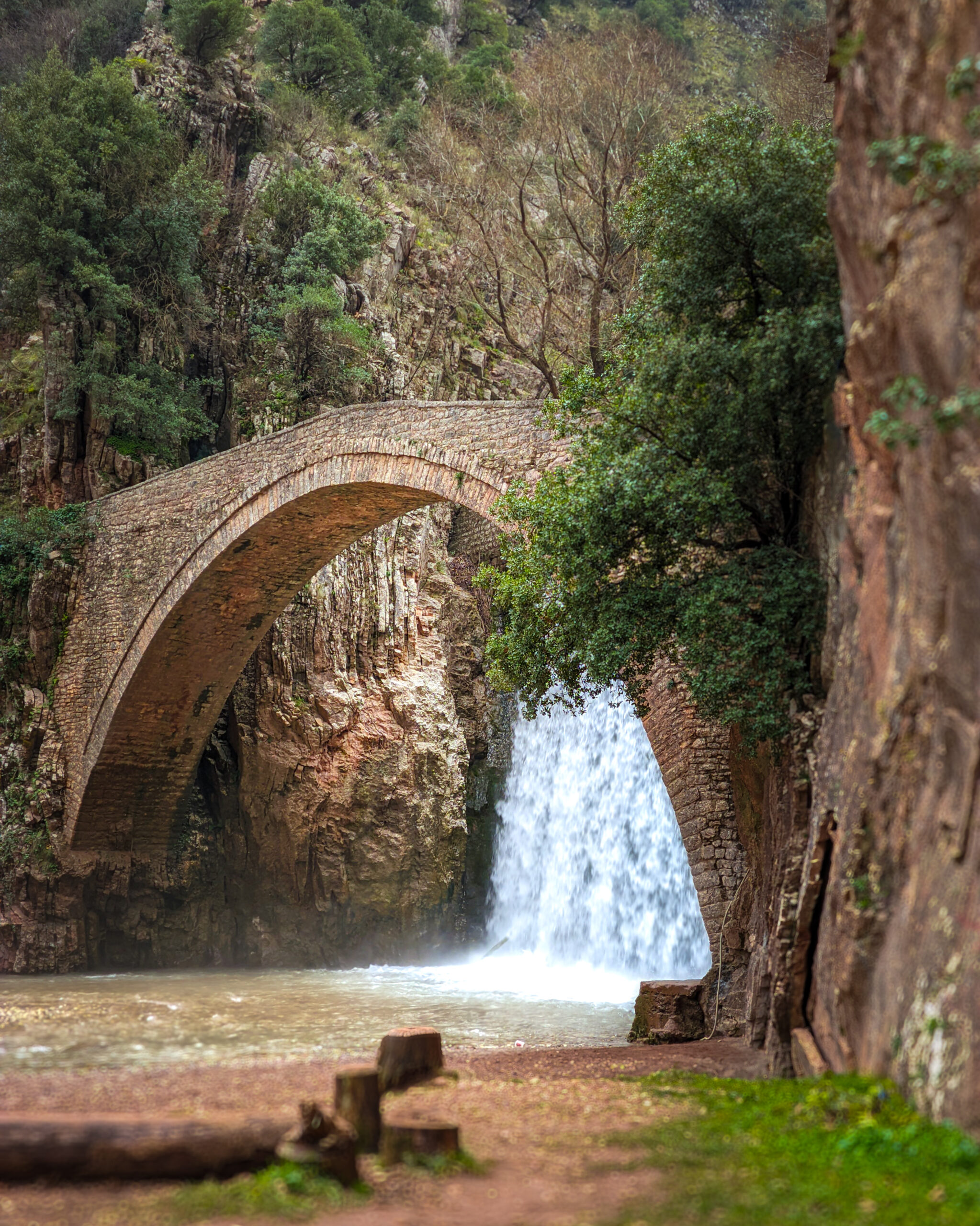 Stone bridge of Paleokarya