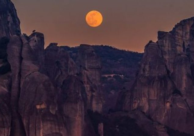 Full Moon of August at the Archaeological Sites of the Pyli-Meteora Geopark