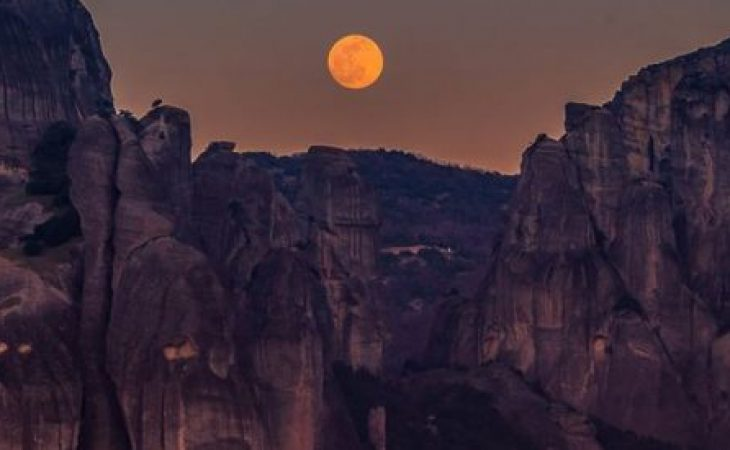 Full Moon of August at the Archaeological Sites of the Pyli-Meteora Geopark