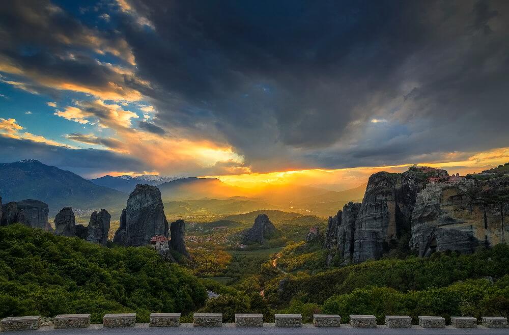 Sunset e-bike tour in Meteora